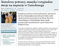 Narodowe potrawy muzyka i oryginalne stroje na imprezie w Tarnobrzegu - Echo Dnia 2011.09